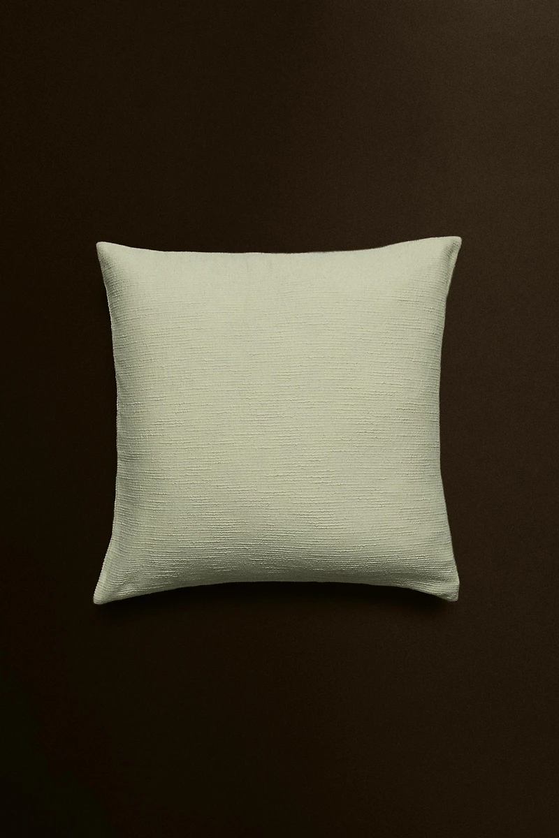 TEXTURED THROW PILLOW COVER