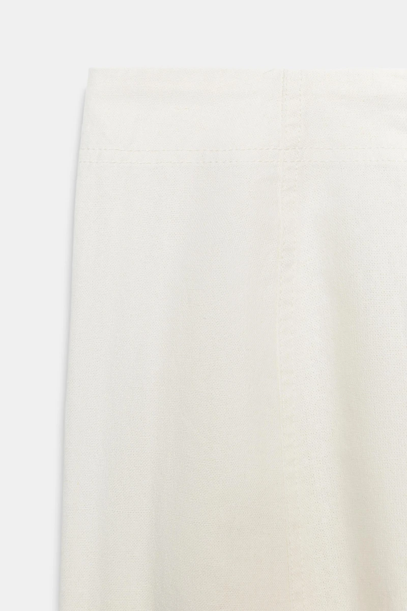 ZW COLLECTION LINEN BLEND PANTS