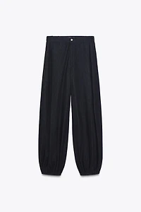 PANTALON BOMBACHO DENIM TRF