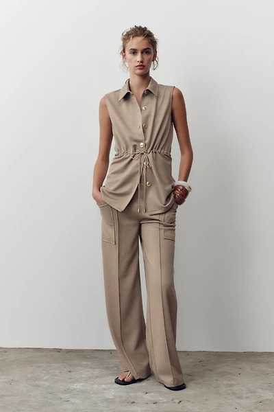 TWILL POCKET PANTS