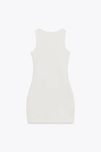 INTERLOCK BUTTON DRESS
