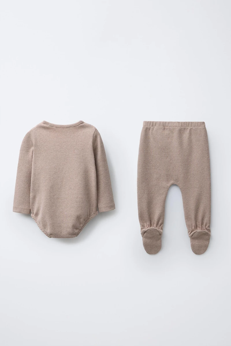 LOT BODY ET LEGGING MÉLANGÉ