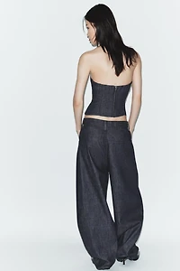 TRF HI-RISE BARREL JEANS