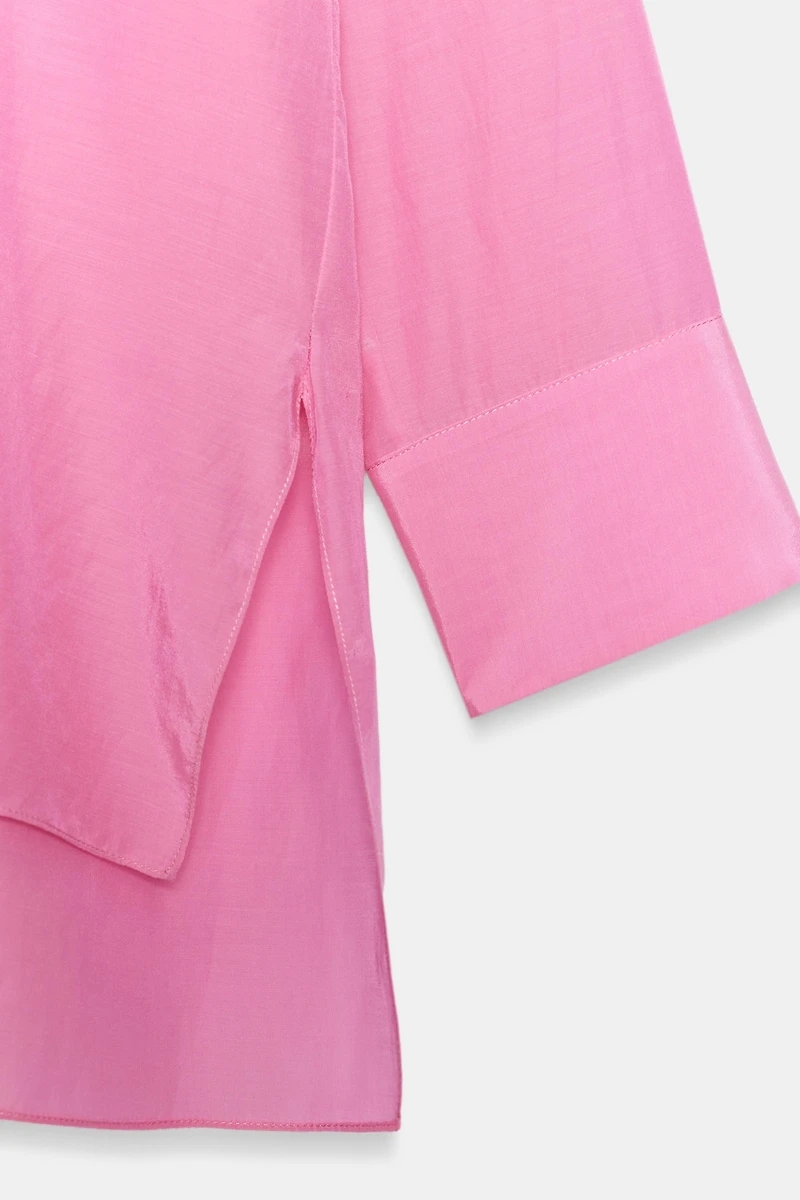 FLOWY BLOUSE WITH TIES ZW COLLECTION