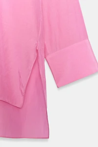 FLOWY BLOUSE WITH TIES ZW COLLECTION