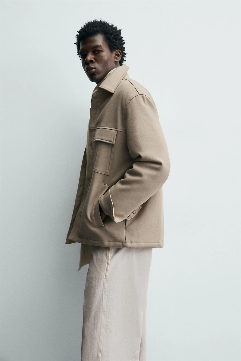 SOFT PADDED OVERSHIRT