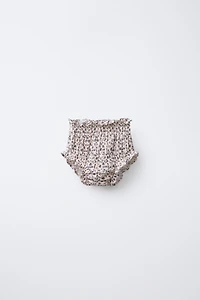 TEXTURED FLORAL BOTTOMS