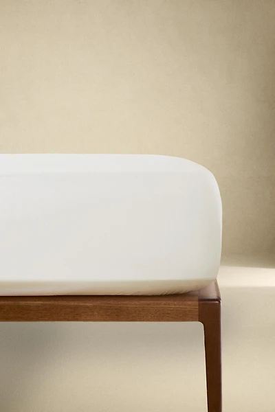 DRAP-HOUSSE PERCALE | 30 CM HAUTEUR (800 FILS)