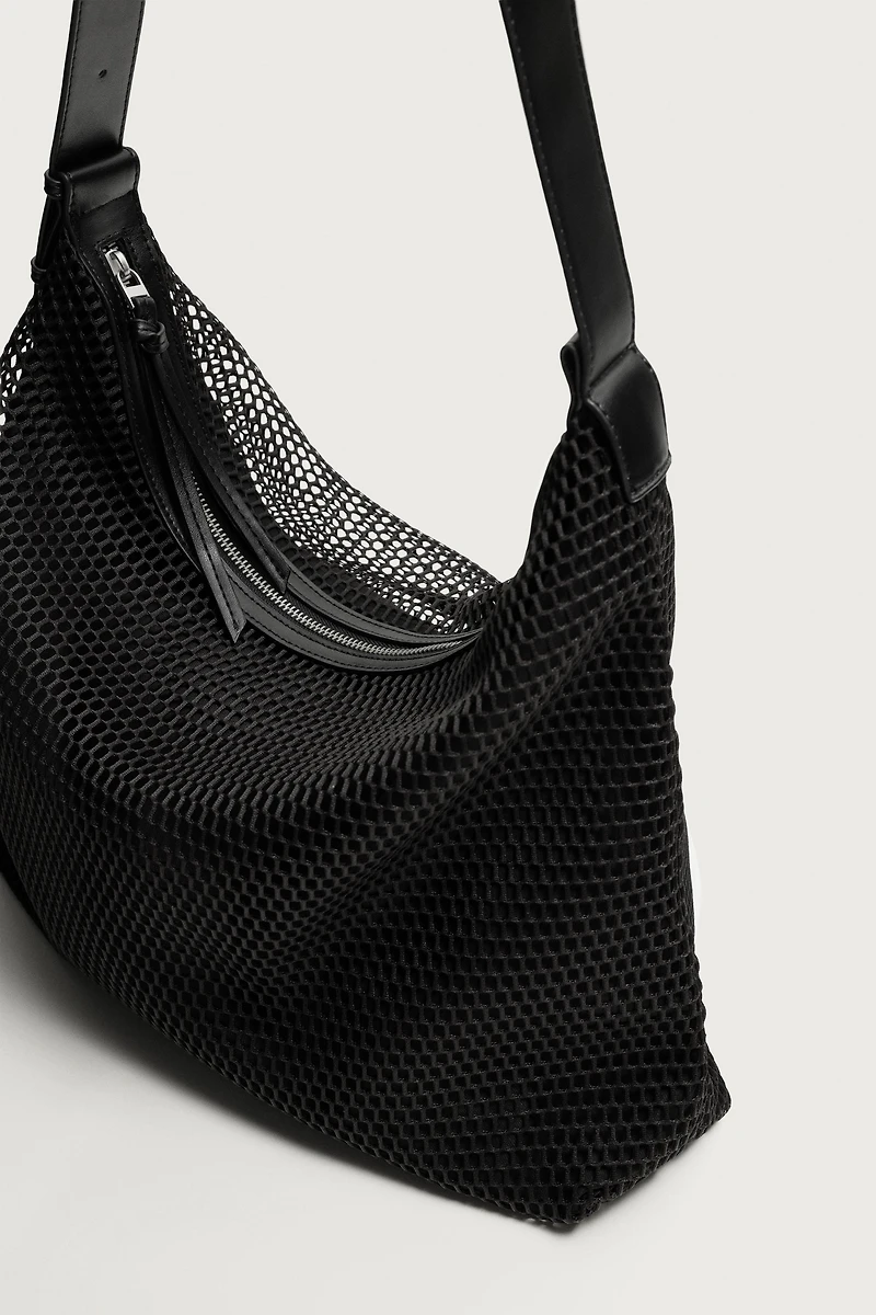 MESH SHOPPER BAG