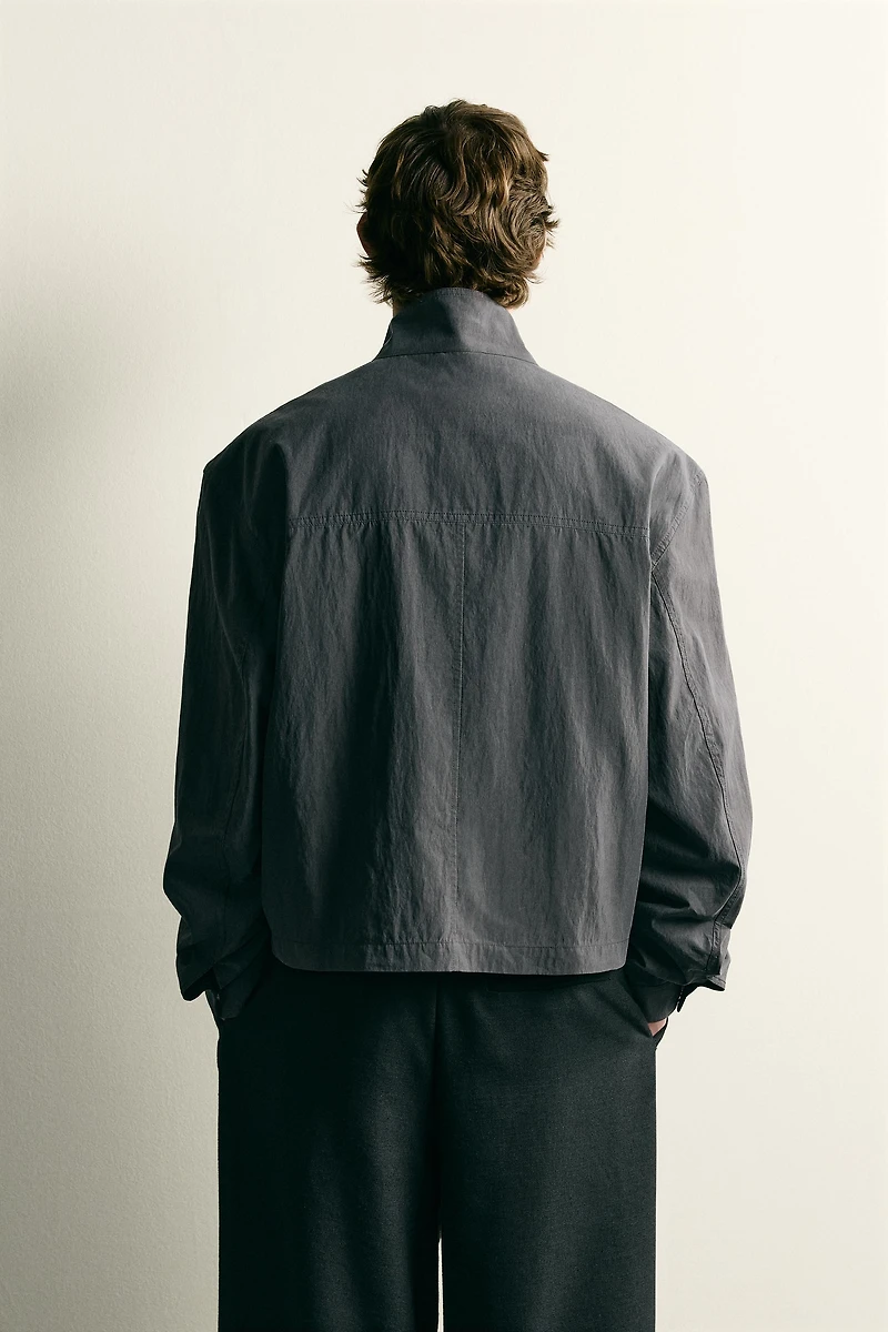 FLUID CROPPED FIT JACKET