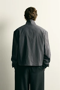 FLUID CROPPED FIT JACKET