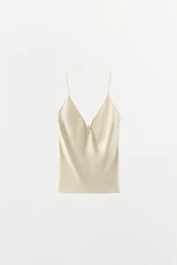 TOP STYLE LINGERIE SATINÉ