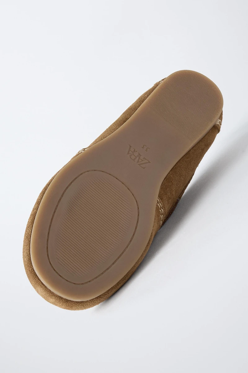 CHAUSSURES BATEAU EN CUIR