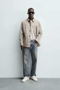HERRINGBONE REGULAR FIT JACKET