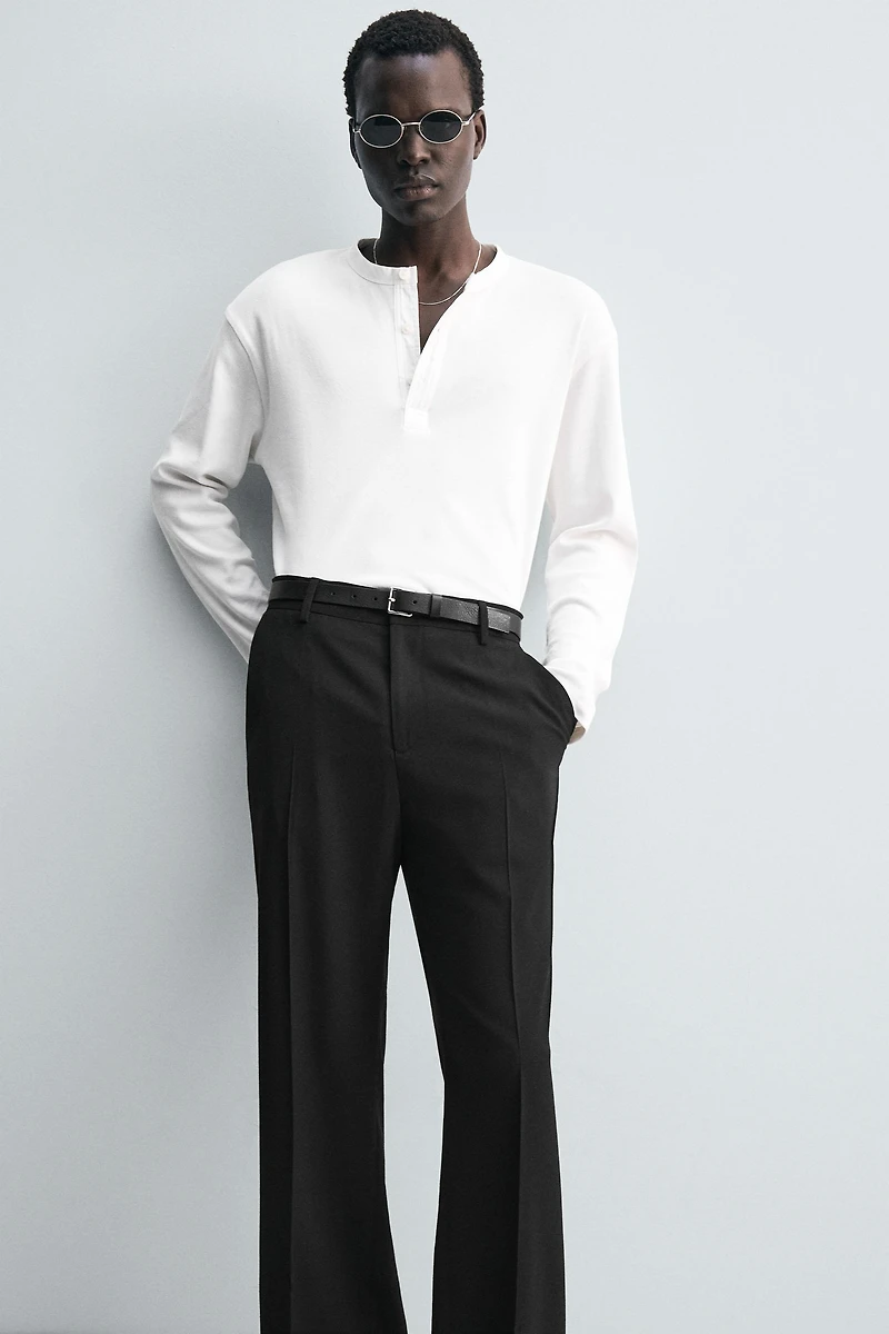 FLOWY FLARE FIT PANTS