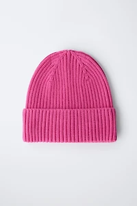 PLAIN KNIT HAT