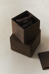 SMALL WOODEN BOX WITH LID