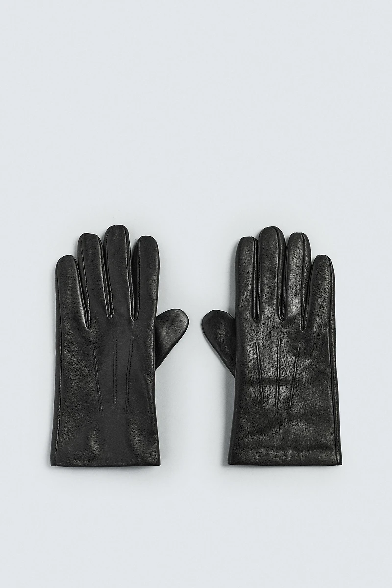BASIC LEATHER GLOVES
