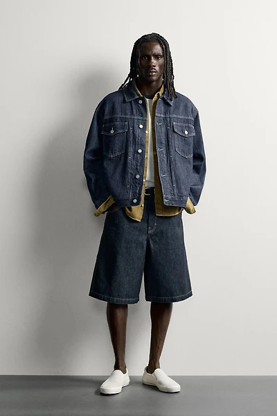 OVERSIZED FIT DENIM JACKET