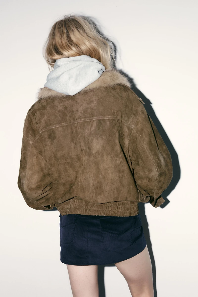 CORDUROY MINI SKIRT