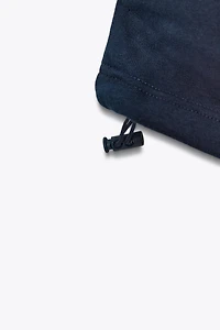 PANTALON EN MOLLETON BASIQUE DROIT