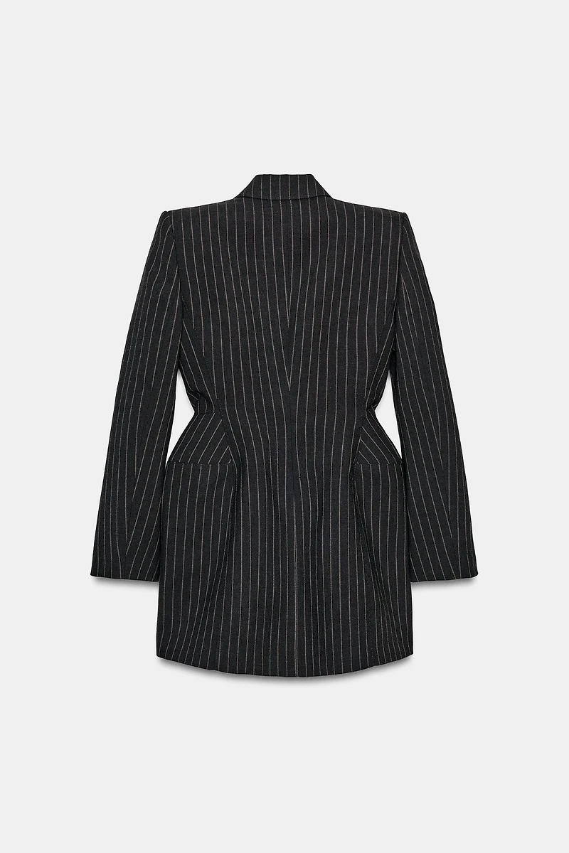 ZW COLLECTION PINSTRIPE BLAZER DRESS