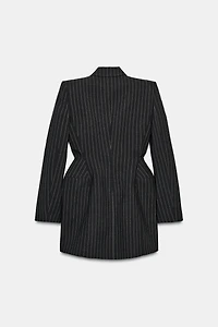 ZW COLLECTION PINSTRIPE BLAZER DRESS