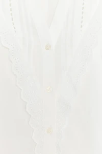BLOUSE À MANCHES BOUFFANTES