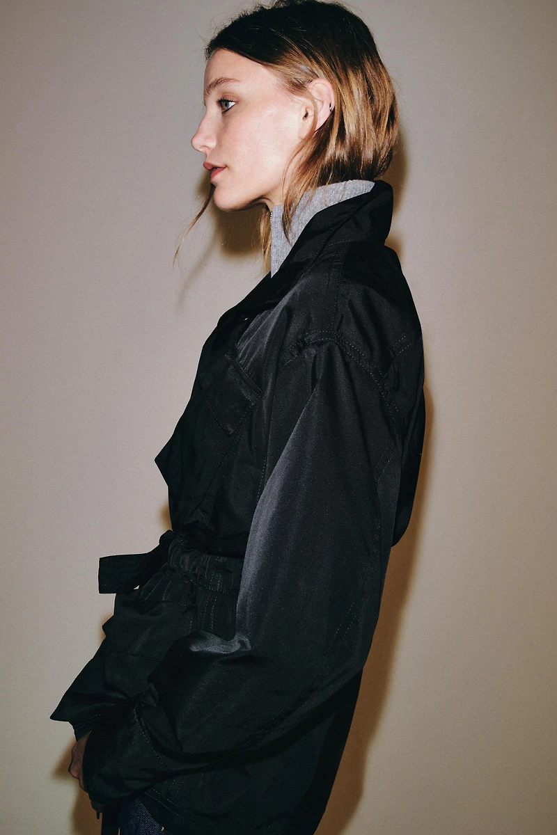 ZW COLLECTION BELTED JACKET