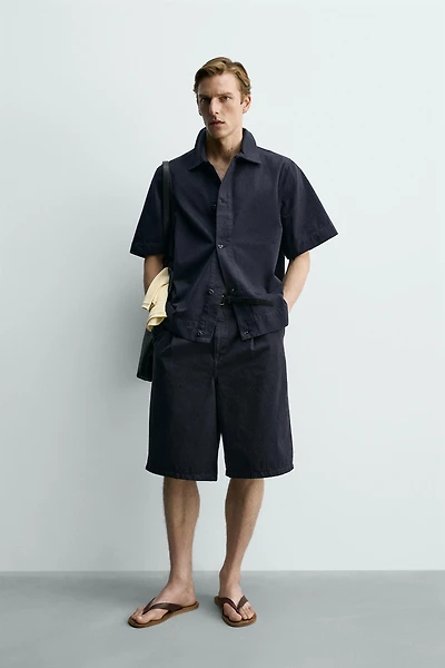 BERMUDA EN DENIM COUPE RELAX
