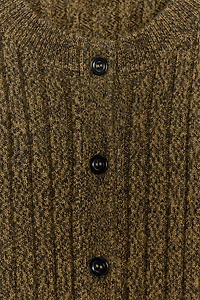 GILET EN MAILLE CANNELÉ PEPLUM