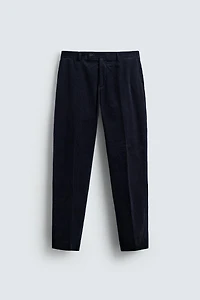 CORDUROY SUIT PANTS