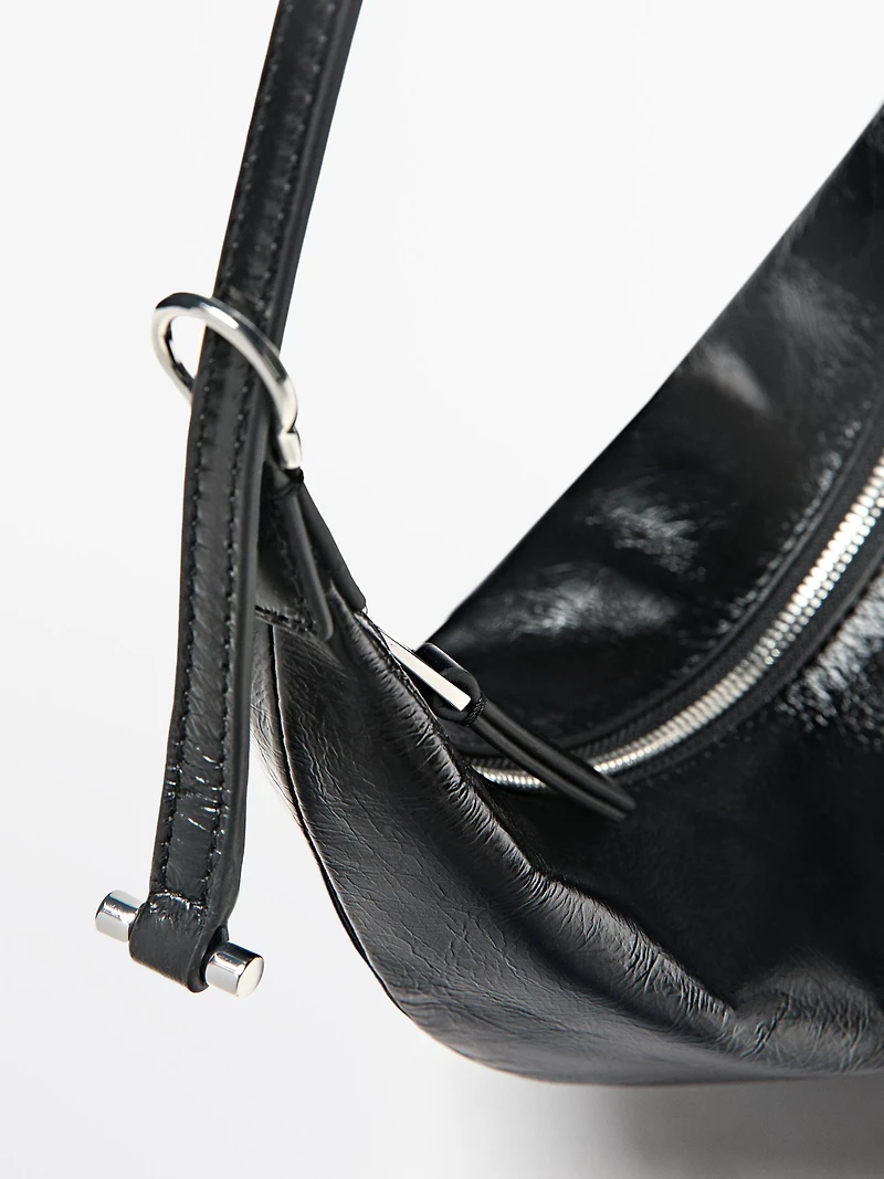 Nappa leather mini bag