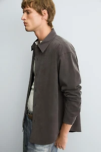 RELAXED FIT FLOWY SHIRT