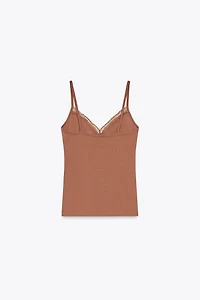 LYOCELL LACE TOP