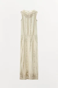 ROBE BRODERIES DENTELLE FANTAISIE LIMITED EDITION