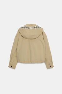 JACKET WITH REMOVABLE HOODIE