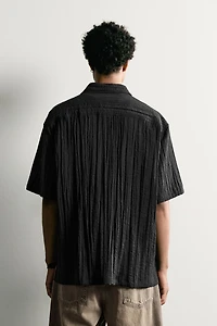 RELAXED FIT TEXTURED SHIRT