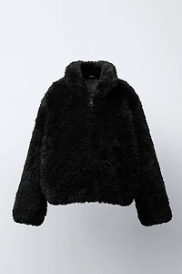 FAUX FUR JACKET