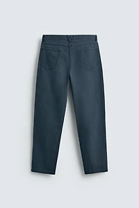 PANTALON STRAIGHT FIT DÉLAV
