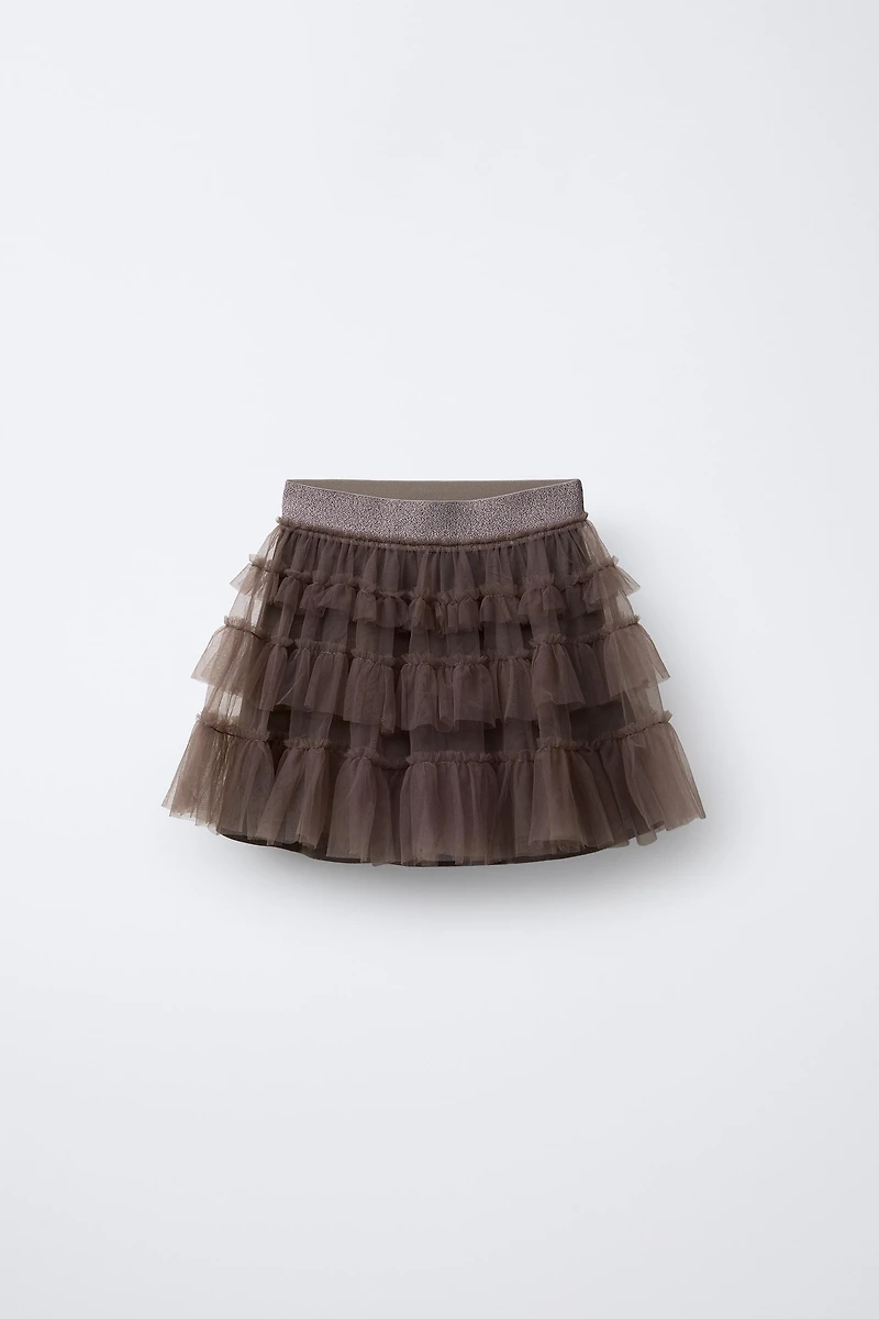 JUPE EN TULLE