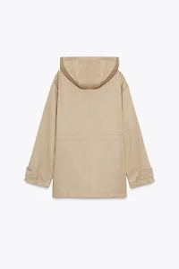 HOODED MULTI-POCKET JACKET