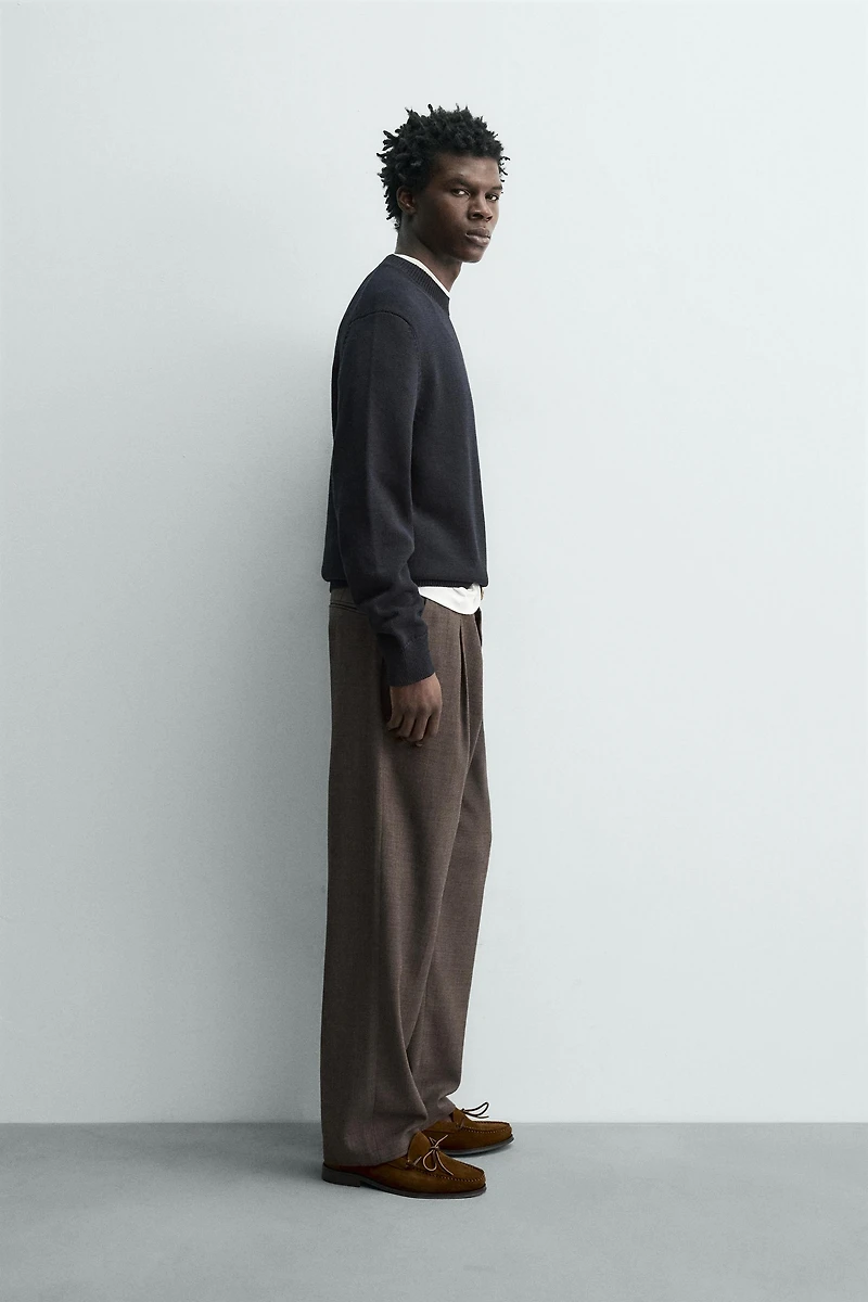 REGULAR FIT COTTON JUMPER