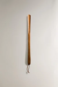 EXTRA LONG ACACIA WOOD SHOEHORN