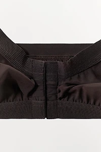 ELASTICIZED SILK BLEND BRALETTE