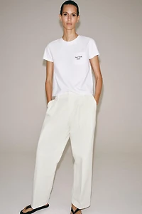 MESSAGE POCKET T-SHIRT