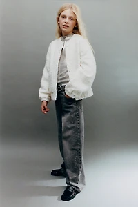 SEQUIN BOMBER JACKET