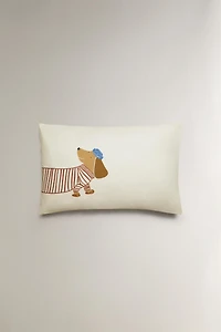 DOG CRIB PILLOWCASE
