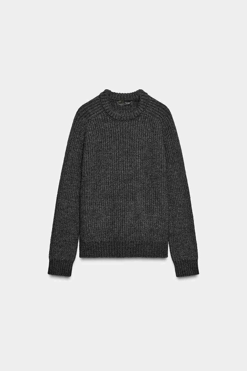 PURL KNIT JUMPER