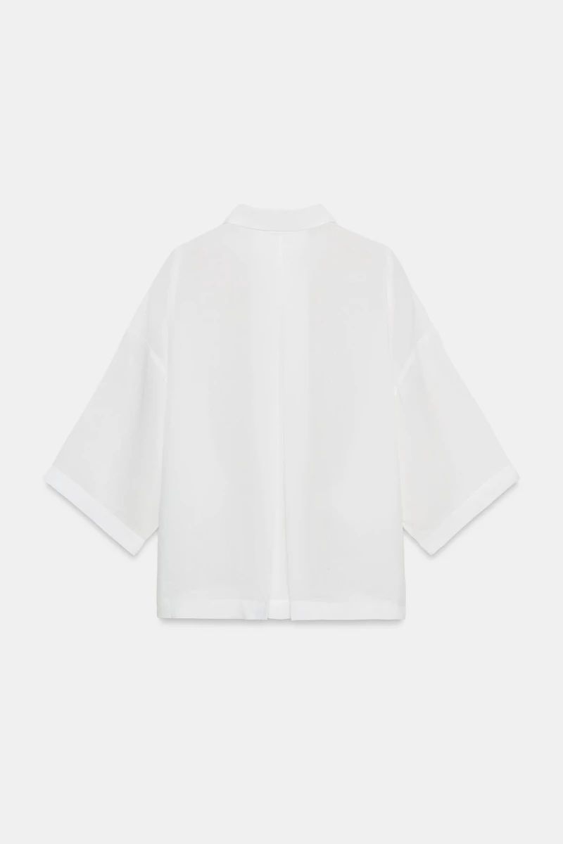 ZW COLLECTION FLOWY OVERSIZED SHIRT